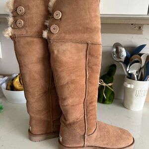 UGG Chestnut Suede Winter Boots